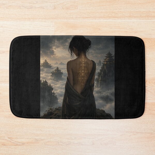Item preview, Witch with Golden Tattoo designed and sold by litleelseart.