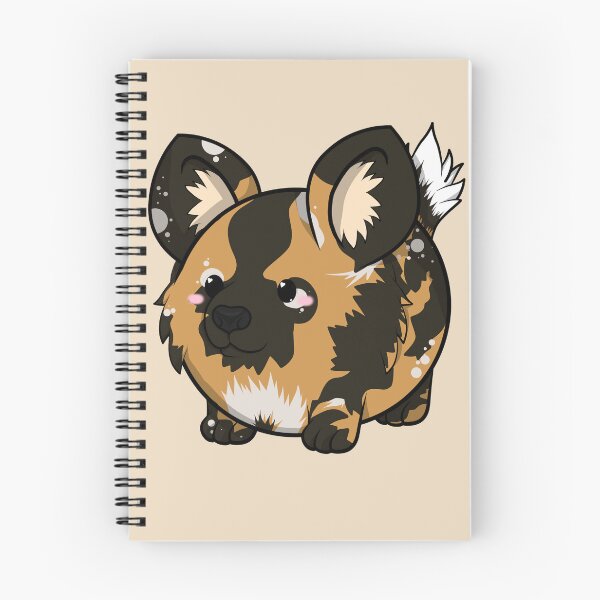 Item preview, The Roundery Series - Endangered Species - African Painted Dog designed and sold by SwampScribbles.