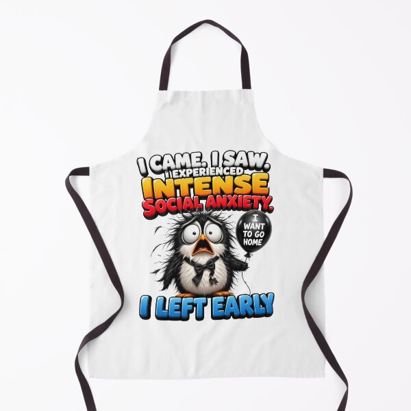 Item preview, I Came I Saw Experienced Intense Social Anxiety I Left Early Penguin designed and sold by Sovereign Supply Co..