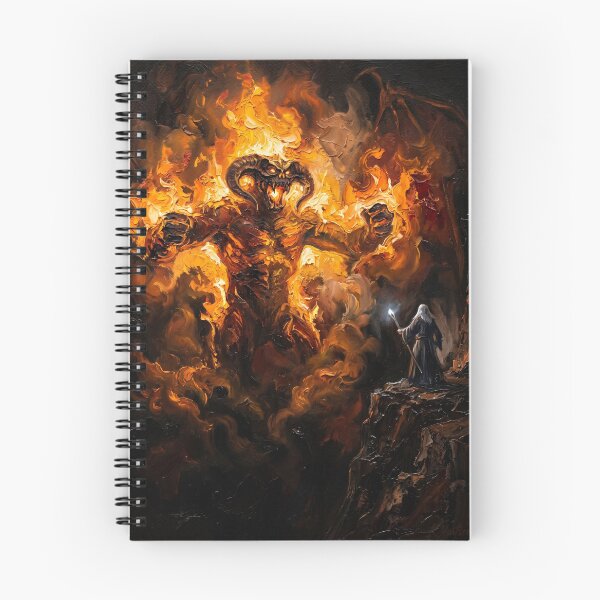 Item preview, Wizard Fighting Fire Demon designed and sold by KeremYurtseven.