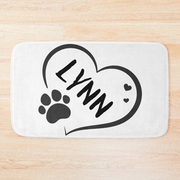Item preview, Lynn cat in a heart with a paw, great gift for dog or cat owners  designed and sold by OCS1337.