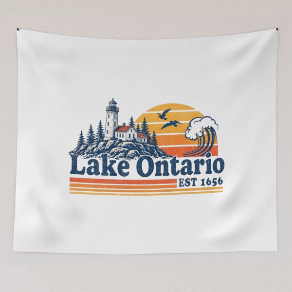 Item preview, Vintage Lake Ontario Great Lakes designed and sold by BonKihote.