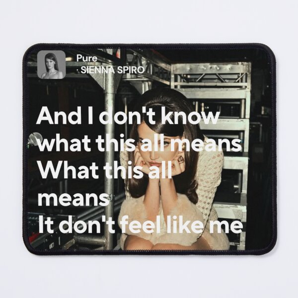 Item preview, Pure lyrics - Sienna Spiro designed and sold by Milkshake33.