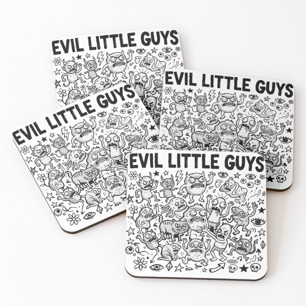 Item preview, Evil Little Guys – Weird Doodle Monster designed and sold by Maria Garcia´s.