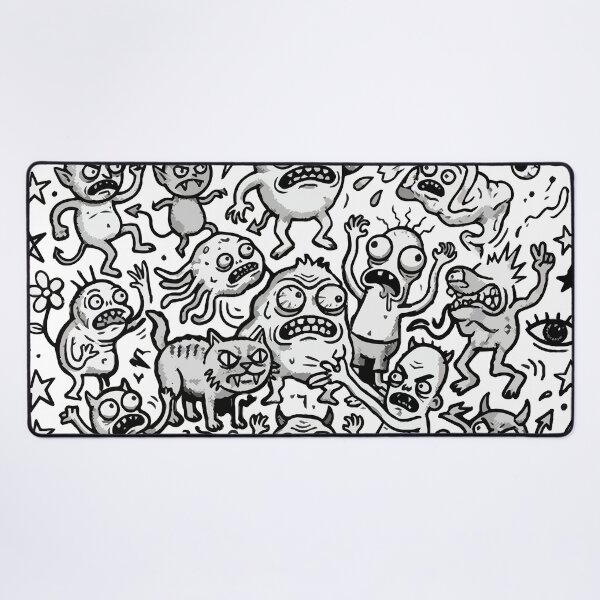 Item preview, Evil Little Guys – Weird Doodle Monster designed and sold by Maria Garcia´s.