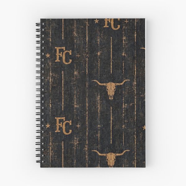 Item preview, Distressed FC Longhorn Western Ranch Pattern designed and sold by Fort Chiswell Trading Company.