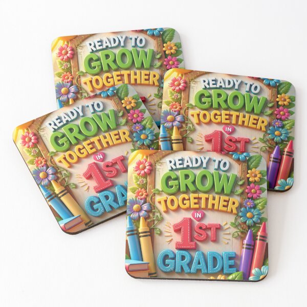 Item preview, Ready To Grow Together In 1st Grade Retro Teacher Back To School designed and sold by mo-carnival.
