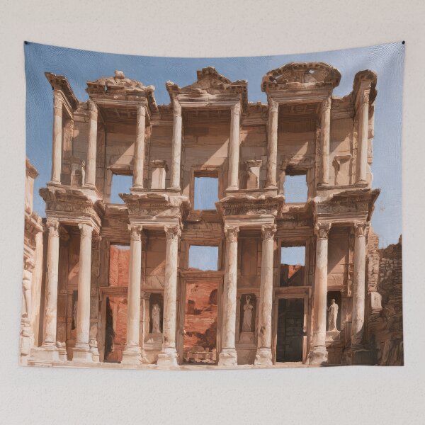 Item preview, Ephesus Library designed and sold by Elisabeth Lucas.