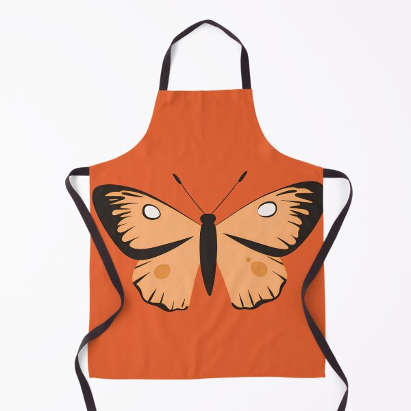 Item preview, Butterfly Bold Outline Flat Design Orange designed and sold by daila70.