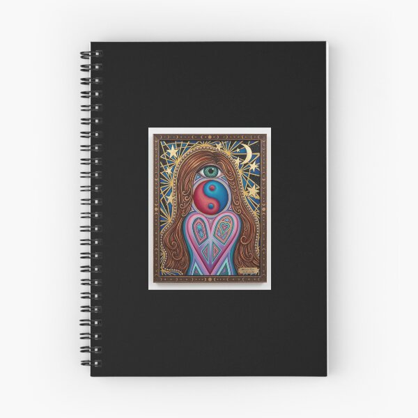 Item preview, Cosmic Third Eye - Trippy Celestial Yin Yang Peace Art designed and sold by PEACELOVERSART.