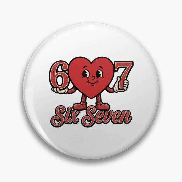 Item preview, valentine  six seven heart valentine day  funny design 6 7  designed and sold by ArtDesignTp.