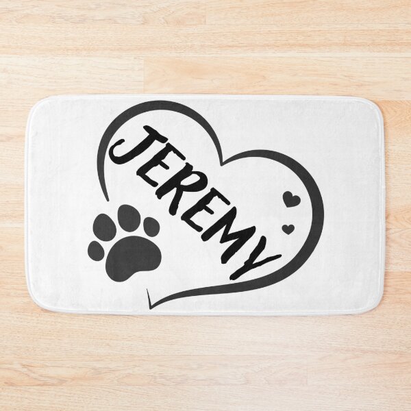 Item preview, Jeremy cat in a heart with a paw, great gift for dog or cat owners  designed and sold by OCS1337.