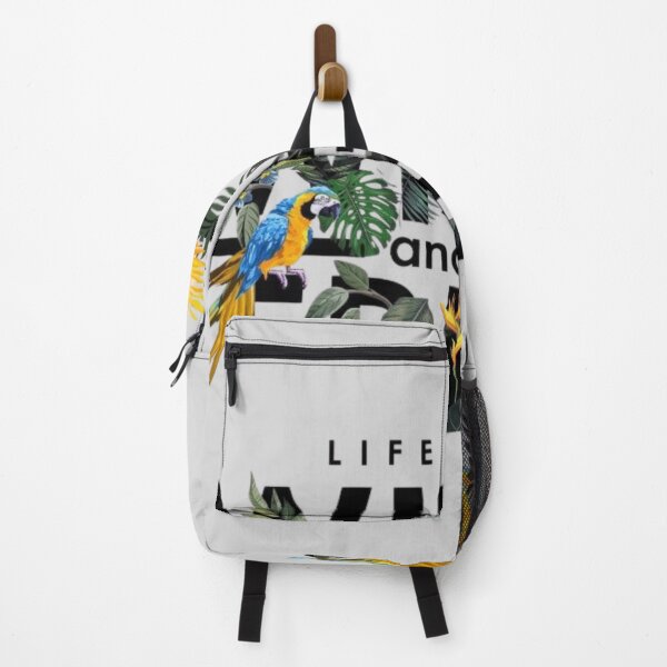 Item preview, Life Is Wild and Free – Inspirational Nature Quote with Birds and Leaves designed and sold by RajDeals.