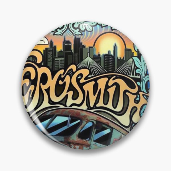 Item preview, Aerosmith Original Custom Vintage Music Unique Poster Wall Art designed and sold by Cool Robot Bro..