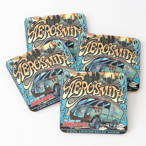 Item preview, Aerosmith Original Custom Vintage Music Unique Poster Wall Art designed and sold by Cool Robot Bro..
