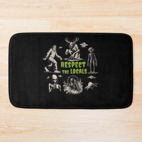Item preview, Respect the Locals Cryptid Monsters designed and sold by ellapaintcoast.