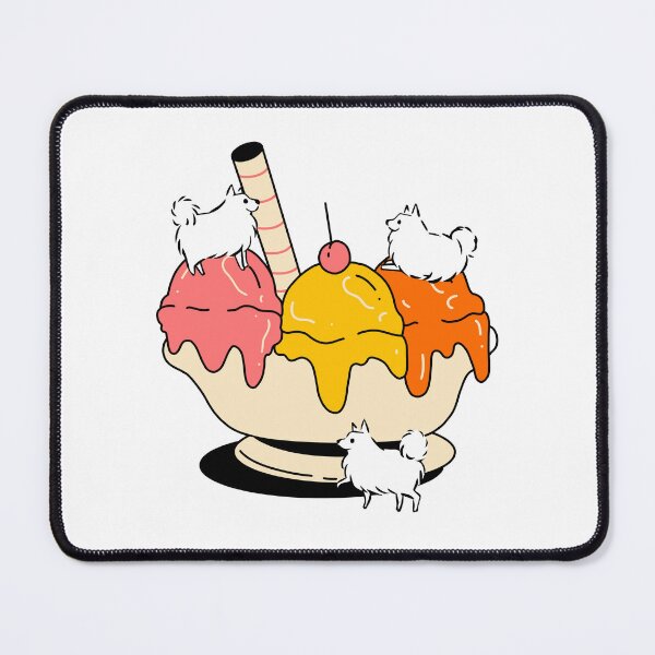 Item preview, Mini Puppies on Ice Cream designed and sold by CarefulCreation.