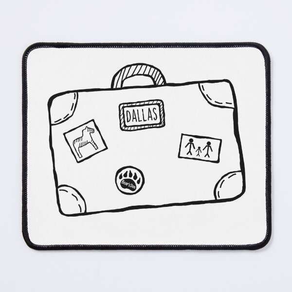 Item preview, Dallas reser (svart) designed and sold by HallFlabben.