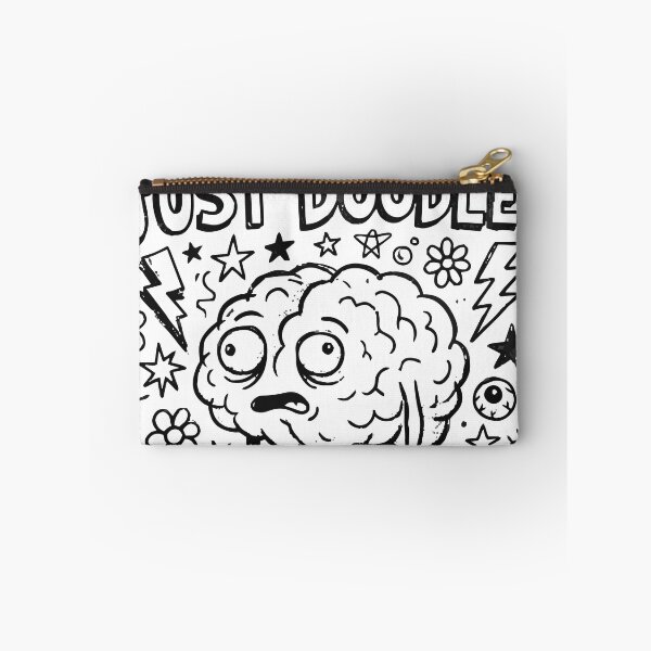 Item preview, No Thoughts Just Doodles – Funny Brain Bootleg designed and sold by Maria Garcia´s.