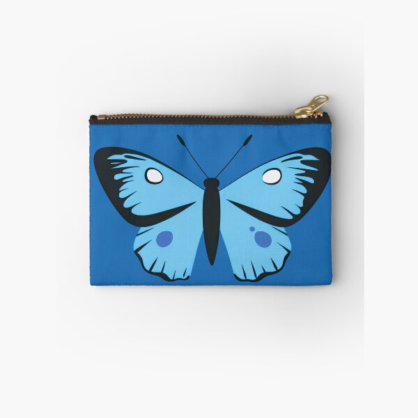 Item preview, Butterfly Bold Outline Flat Design Blue v2 designed and sold by daila70.