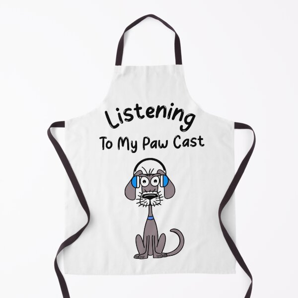 Item preview, Funny Dog Listening To My Paw Cast designed and sold by Sartoris Art.