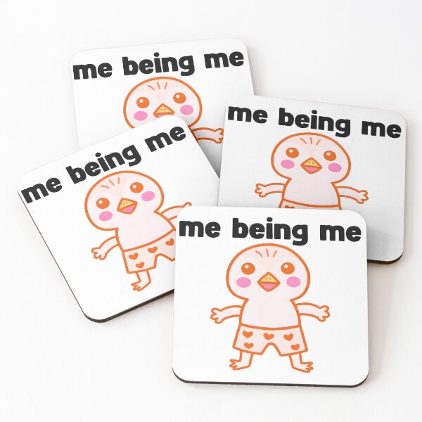 Item preview, me being me orange penguin designed and sold by Rockveil Co..
