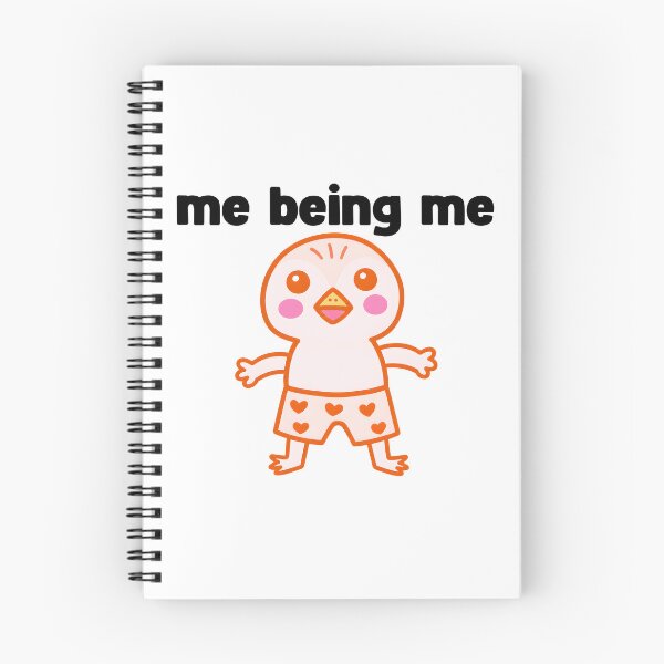 Item preview, me being me orange penguin designed and sold by Rockveil Co..