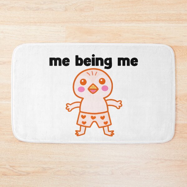 Item preview, me being me orange penguin designed and sold by Rockveil Co..