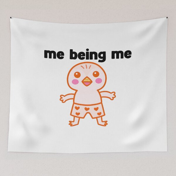 Item preview, me being me orange penguin designed and sold by Rockveil Co..
