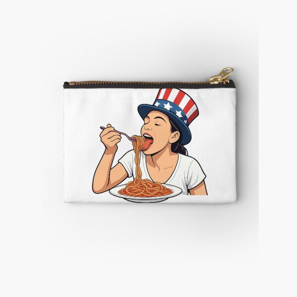 Item preview, American Spaghetti Lover Cartoon Illustration - Uncle Sam Style Hat designed and sold by Vision Crafted.