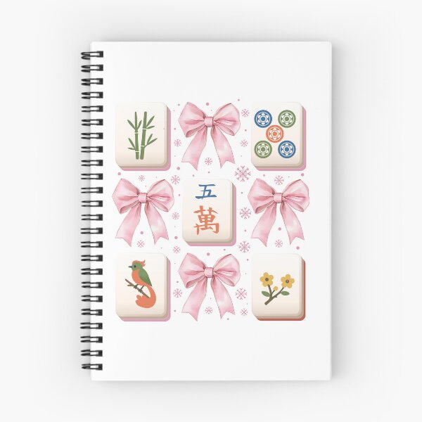 Item preview, Pink Bow Mahjong Tiles designed and sold by designclub.