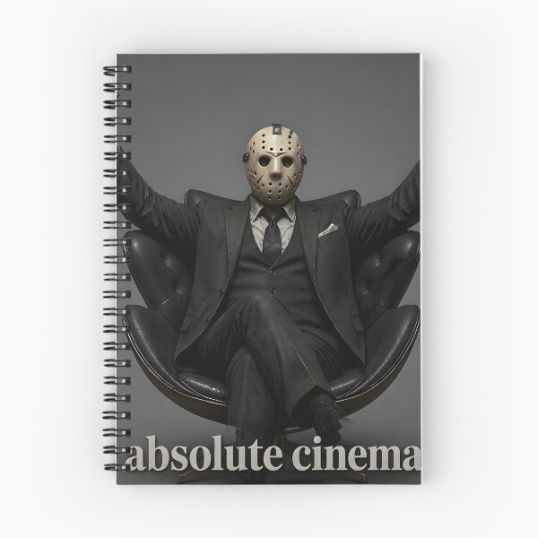 Item preview, Absolute Cinema Jason Mask Hockey Costume Boss Hands Raised Horror Meme designed and sold by LoomisDreams.