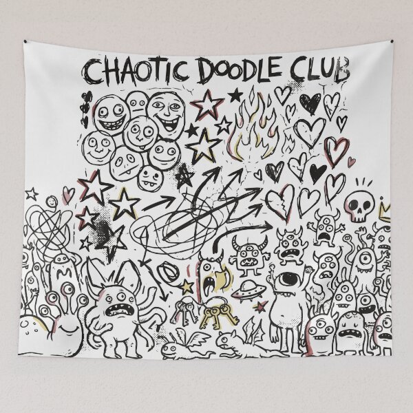 Item preview, Chaotic Doodle Club – Weird Bootleg Comic designed and sold by Maria Garcia´s.