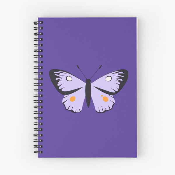 Item preview, Butterfly Bold Outline Flat Design Lilac designed and sold by daila70.