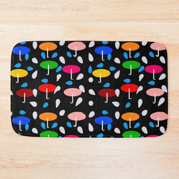 Item preview, Umbrellas and rain drops pattern designed and sold by Elaine M Hayward .