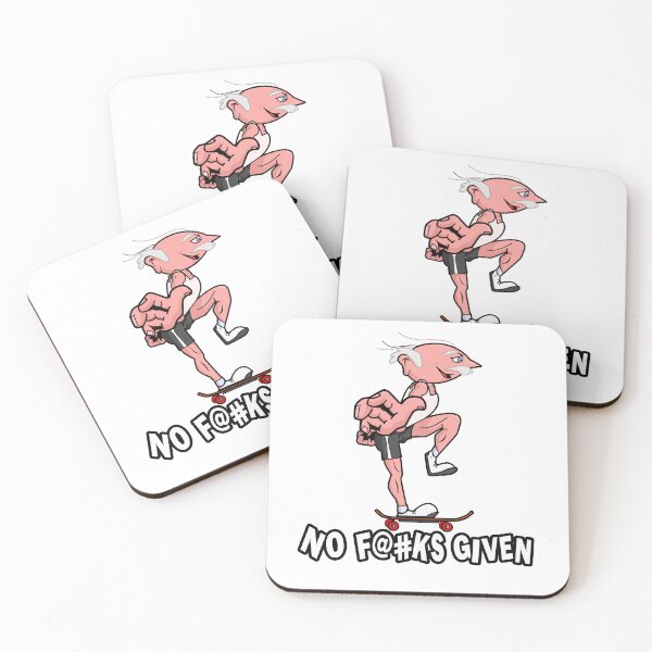 Item preview, No F's Given Old Guy Skateboarding Funny Look Old Guys Rule Design designed and sold by barefootmk.