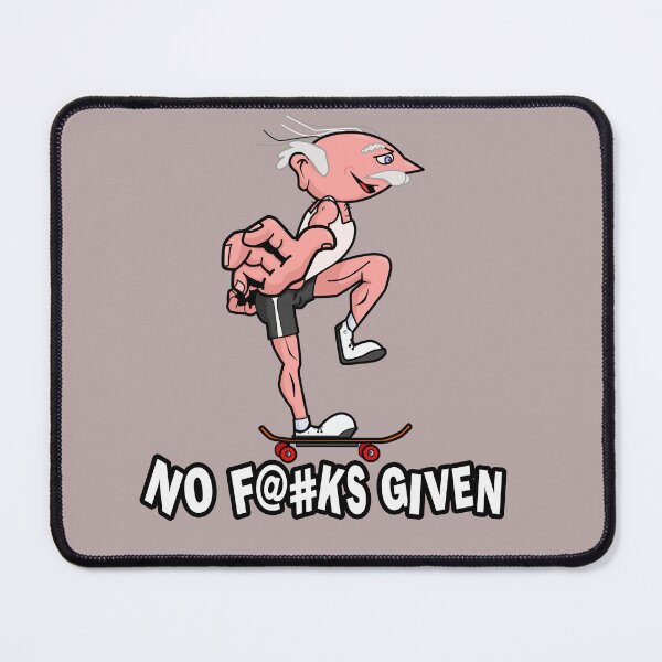 Item preview, No F's Given Old Guy Skateboarding Funny Look Old Guys Rule Design designed and sold by barefootmk.