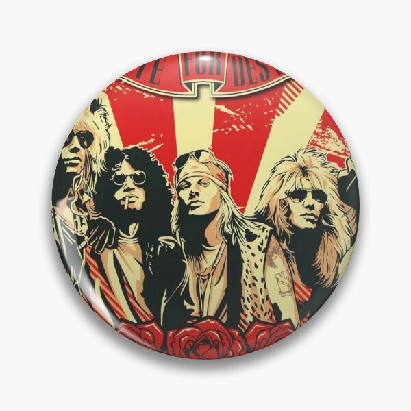 Item preview, Guns N Roses Appetite For Destruction Original Custom Vintage Music Unique Poster Wall Art designed and sold by Cool Robot Bro..