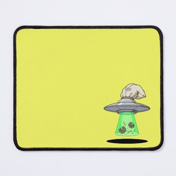 Item preview, Astro-Vac UFO Vacuum Cleaner Abducting Tumbleweed Sci-Fi Humor Pop Art designed and sold by Rare By Hero.