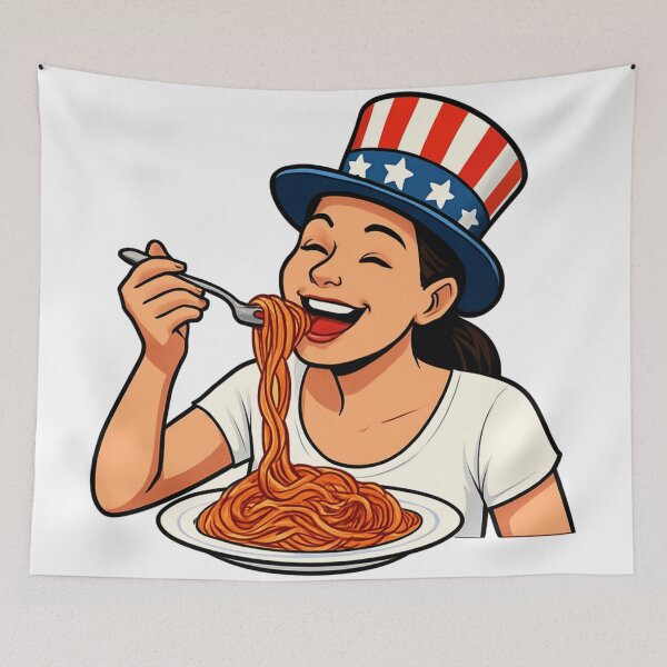 Item preview, Uncle Sam Spaghetti Girl designed and sold by Vision Crafted.