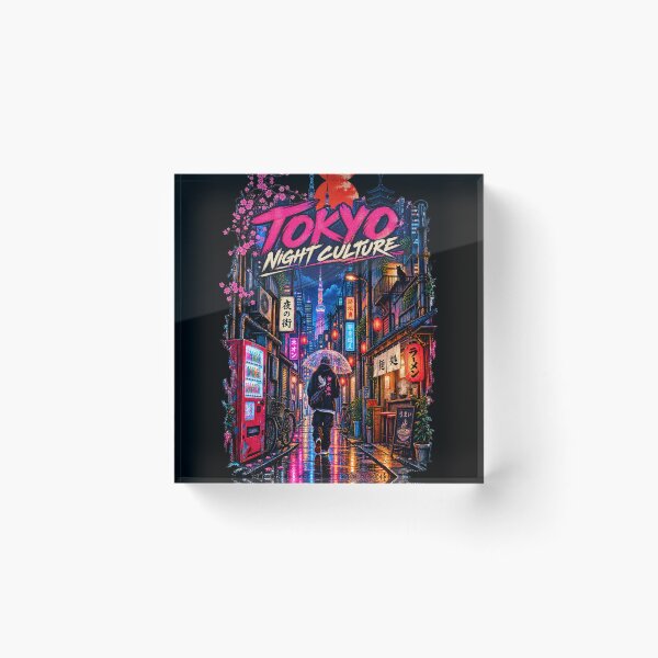 Item preview, Culture Tokyo Night Japanese Streetwear Japan designed and sold by Uglyandcute.