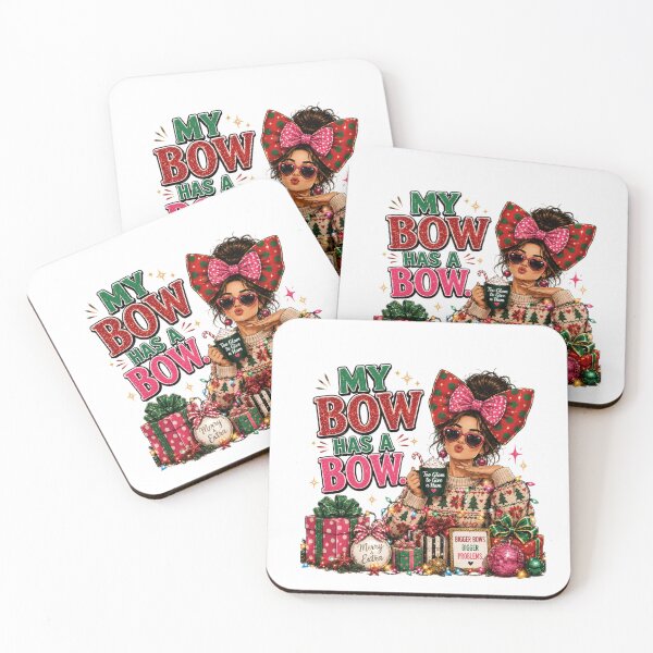 Item preview, My Bow Has a Bow | Funny Maximalist Christmas designed and sold by MotylekAnia.