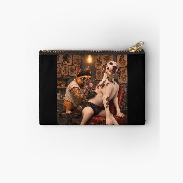 Item preview, Frenchie tattoos a Dalmatian  designed and sold by SmARTNiki.