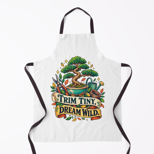 Item preview, Trim Tiny Dream Wild Bonsai Care Art designed and sold by CheerfulNest.