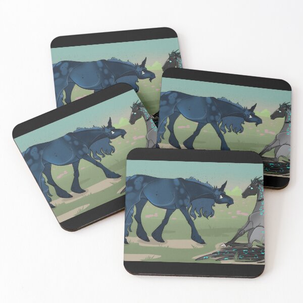 Item preview, Fantasy Horses Encounter in Nature designed and sold by Catsi-Nook-Art.