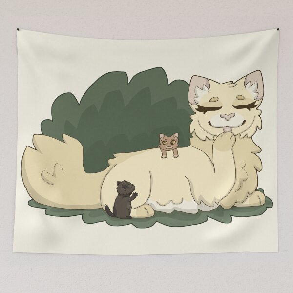 Item preview, Daisy and Kittens - Fighting Felines designed and sold by HeneryettasArt.