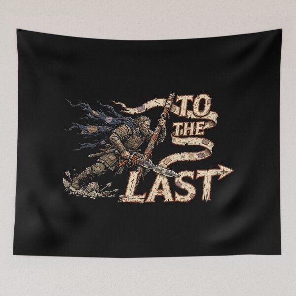 Item preview, To the Last Warrior Shirt, Last Stand Warrior T-Shirt, Ancient Warrior Gift, Medieval Knight Apparel, Battle Warrior Design, Warrior Spirit, Battlefield Art, War Graphic designed and sold by Typologystudios.