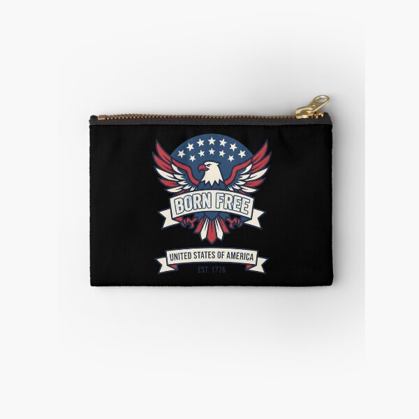 Item preview, Born Free American Eagle Patriotic USA 1776 Vintage designed and sold by MyHappyArtShop.
