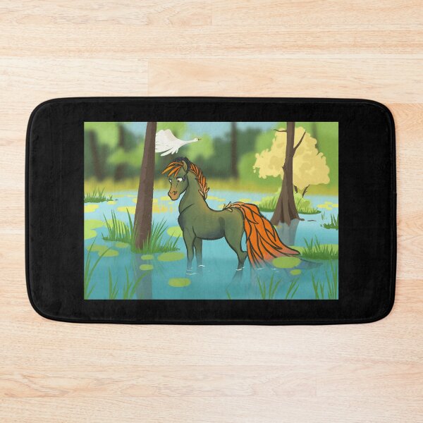 Item preview, Fantasy Horse in a Serene Landscape designed and sold by Catsi-Nook-Art.