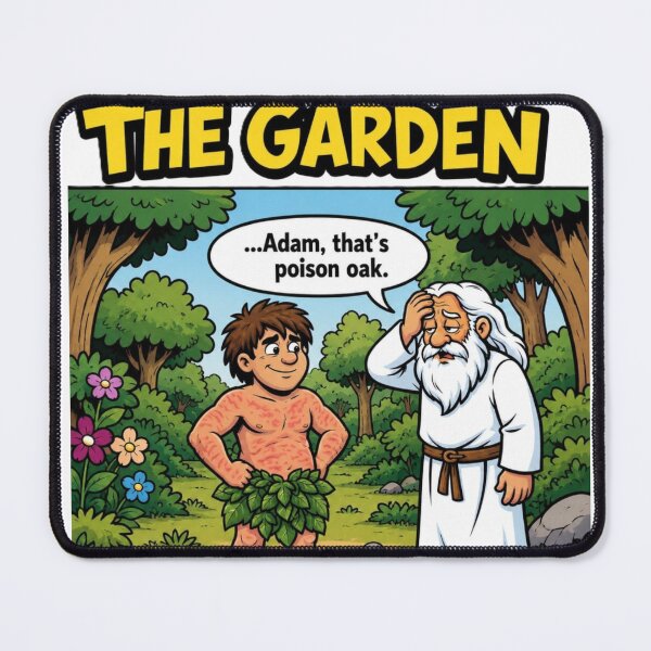 Item preview, The Garden #2 - Adam that's Poison Oak  designed and sold by Fort Chiswell Trading Company.